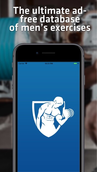 Emulate iPhone app Gym Workouts For Men using MyAndroid