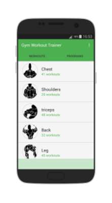 Emulate Android APK gym workout trainer : fitness
