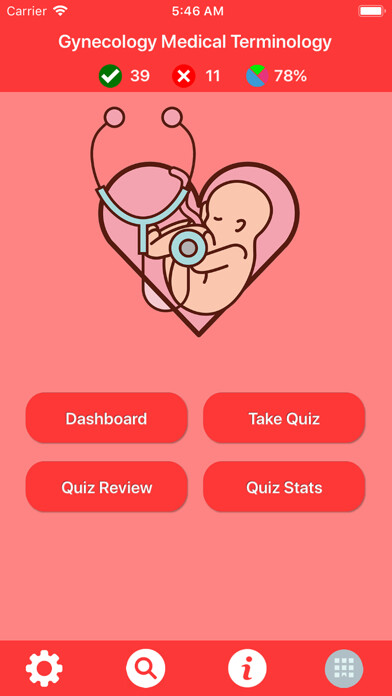 Emulate iPhone app Gynaecology Medical Terms Quiz using MyAndroid Emulate iPhone app Gynaecology Medical Terms Quiz using MyAndroid