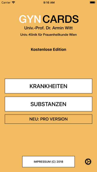 Emulate iPhone app GynCards using MyAndroid