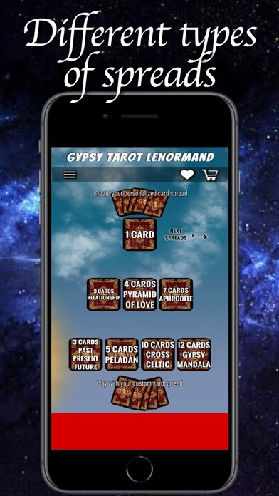 Emulate iPhone app Gypsy Tarot Lenormand using MyAndroid Emulate iPhone app Gypsy Tarot Lenormand using MyAndroid