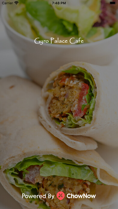 Emulate iPhone app Gyro Palace Cafe using MyAndroid Emulate iPhone app Gyro Palace Cafe using MyAndroid