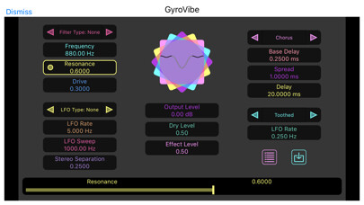 Emulate iPhone app GyroVibe using MyAndroid Emulate iPhone app GyroVibe using MyAndroid