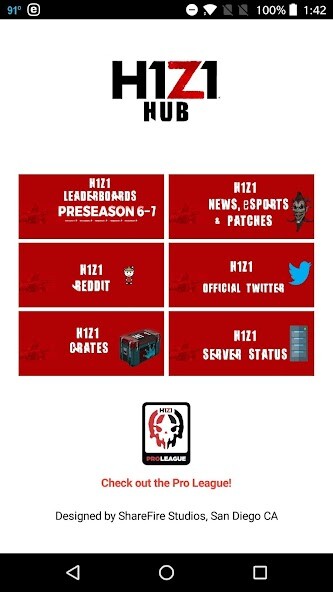 Emulate Android APK H1Z1HUB
