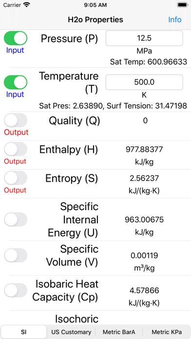 Emulate iPhone app H2oProperties using MyAndroid