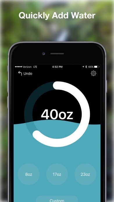 Emulate iPhone app H2O - Water Tracker using MyAndroid Emulate iPhone app H2O - Water Tracker using MyAndroid