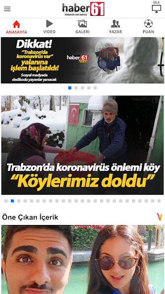 Run android online APK Haber 61 - Trabzon Haber / Trabzonspor Haber from MyAndroid or emulate Haber 61 - Trabzon Haber / Trabzonspor Haber using MyAndroid