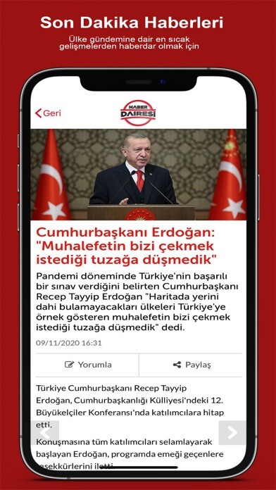 Emulate iPhone app Haber Dairesi using MyAndroid Emulate iPhone app Haber Dairesi using MyAndroid