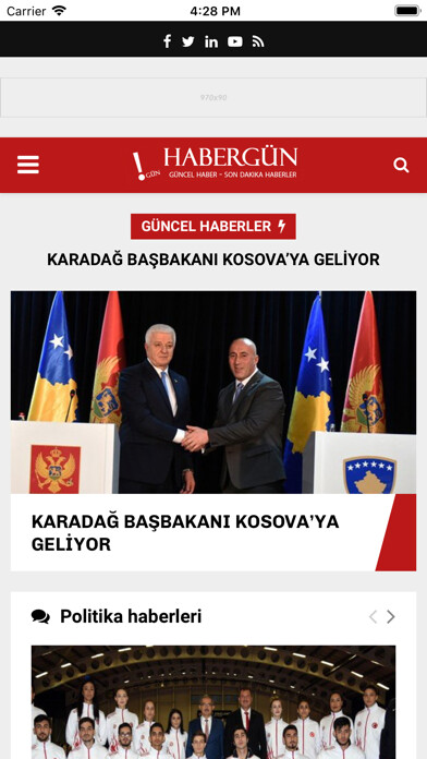 Emulate iPhone app Haber GÜN using MyAndroid Emulate iPhone app Haber GÜN using MyAndroid