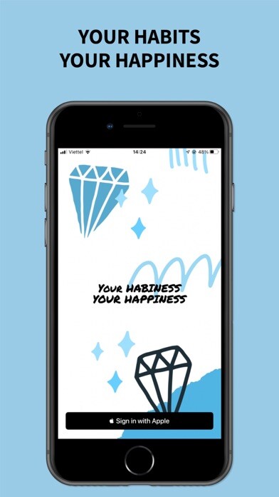 Emulate iPhone app Habiness: Habit Tracker & Goal using MyAndroid Emulate iPhone app Habiness: Habit Tracker & Goal using MyAndroid