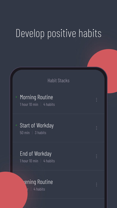 Emulate iPhone app HabitApp daily habit checklist using MyAndroid Emulate iPhone app HabitApp daily habit checklist using MyAndroid