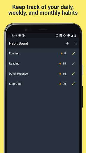 Run android online APK Habit Board from MyAndroid or emulate Habit Board using MyAndroid