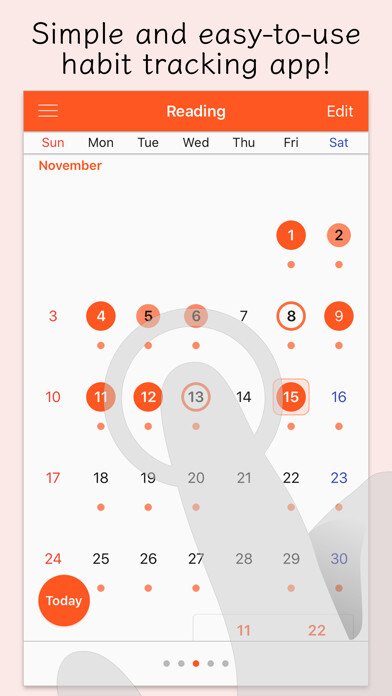 Emulate iPhone app HabitBook using MyAndroid Emulate iPhone app HabitBook using MyAndroid