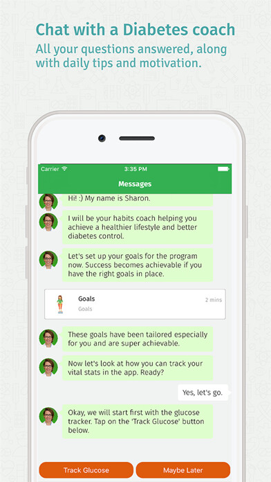 Emulate iPhone app Habits: Diabetes Coach using MyAndroid Emulate iPhone app Habits: Diabetes Coach using MyAndroid