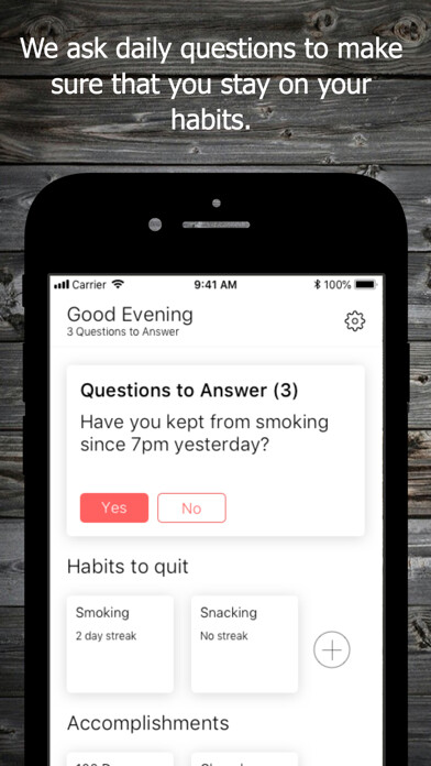 Emulate iPhone app HabitStop using MyAndroid