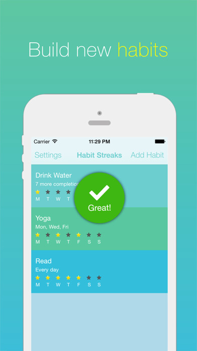 Emulate iPhone app Habit Streaks: Create Good Habits, Break Bad Ones. using MyAndroid Emulate iPhone app Habit Streaks: Create Good Habits, Break Bad Ones. using MyAndroid