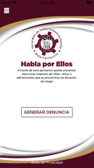 Emulate iPhone app Habla por Ellos DIF BC using MyAndroid Emulate iPhone app Habla por Ellos DIF BC using MyAndroid