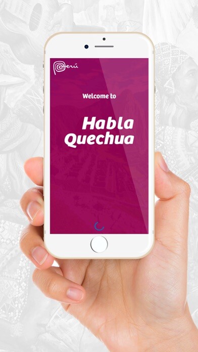 Emulate iPhone app Habla Quechua using MyAndroid