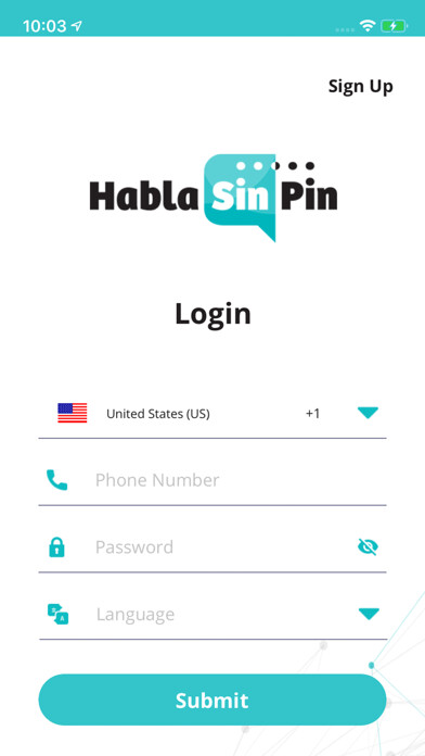Emulate iPhone app Habla Sin Pin using MyAndroid Emulate iPhone app Habla Sin Pin using MyAndroid
