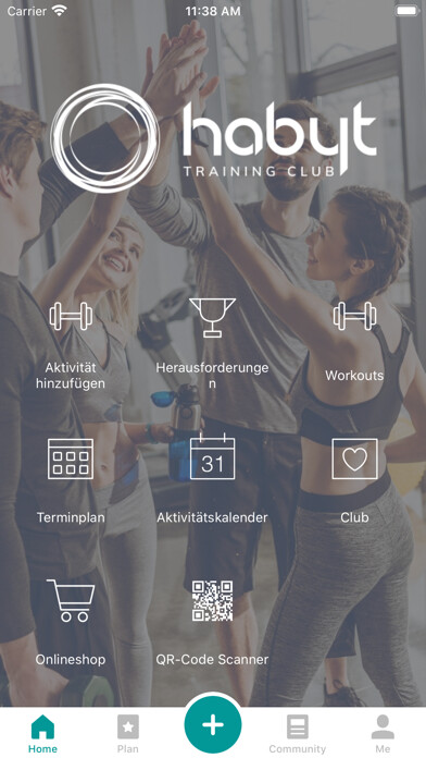 Emulate iPhone app Habyt Training Club using MyAndroid Emulate iPhone app Habyt Training Club using MyAndroid
