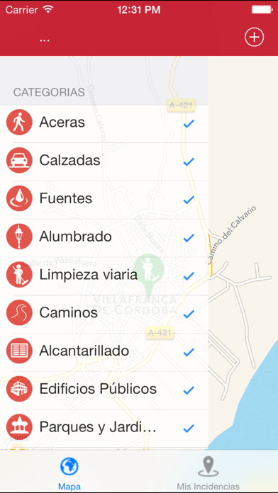 Emulate iPhone app Hacer Villafranca using MyAndroid Emulate iPhone app Hacer Villafranca using MyAndroid