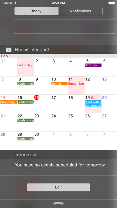 Emulate iPhone app HachiCalendar3 using MyAndroid Emulate iPhone app HachiCalendar3 using MyAndroid