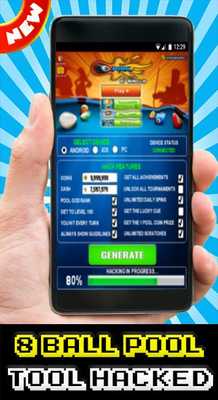 Emulate Android APK Ha-Ck 8 Ball Pool Tool Coins  Cash Free prank