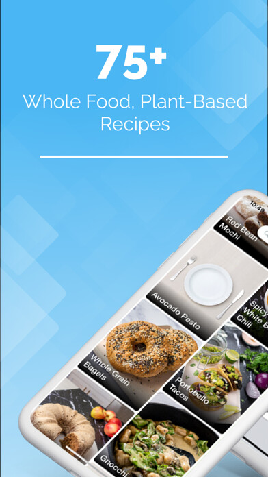 Emulate iPhone app Hackberry: WFPB No Oil Recipes using MyAndroid