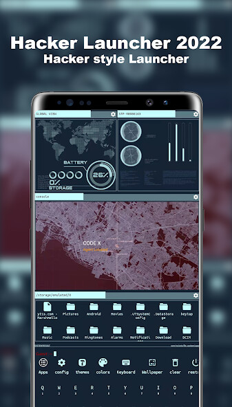 Run android online APK Hacker Launcher 2022 from MyAndroid or emulate Hacker Launcher 2022 using MyAndroid