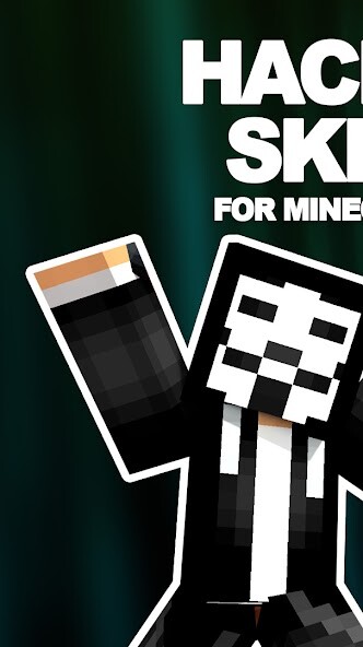Run android online APK Hacker Skins for MCPE from MyAndroid or emulate Hacker Skins for MCPE using MyAndroid