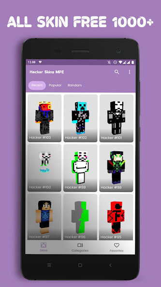 Run android online APK Hacker Skins Minecraft PE from MyAndroid or emulate Hacker Skins Minecraft PE using MyAndroid