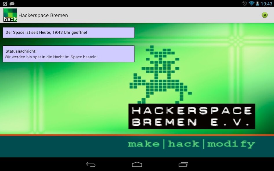 Run android online APK Hackerspace Bremen from MyAndroid or emulate Hackerspace Bremen using MyAndroid