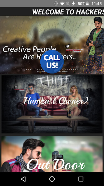 Run android online APK Hacker Studio from MyAndroid or emulate Hacker Studio using MyAndroid