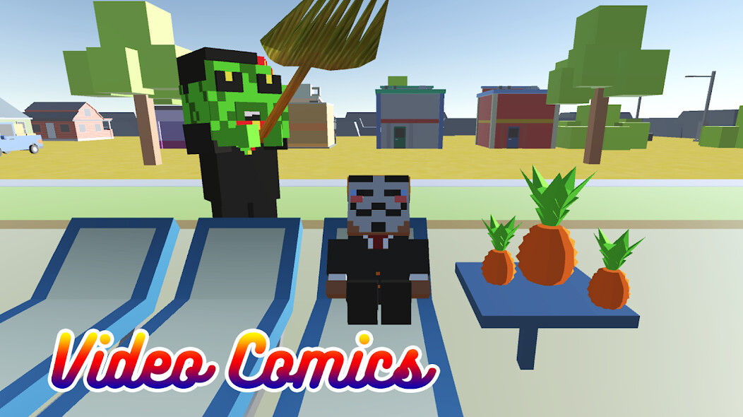 Run android online APK Hacker Vs Noob monster school from MyAndroid or emulate Hacker Vs Noob monster school using MyAndroid