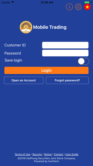 Emulate iPhone app HAC Mobile using MyAndroid