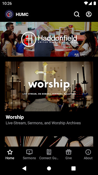 Emulate iPhone app Haddonfield UMC using MyAndroid Emulate iPhone app Haddonfield UMC using MyAndroid