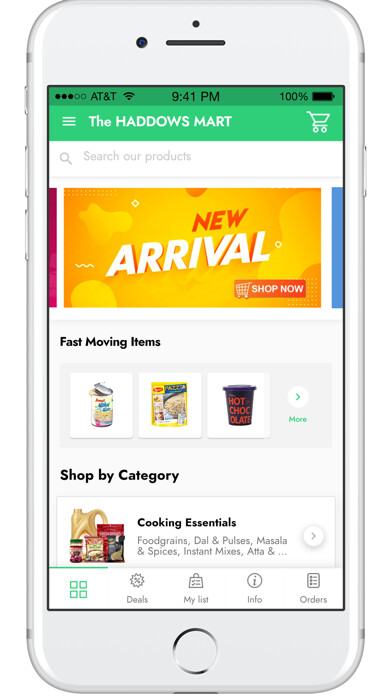 Emulate iPhone app Haddows Mart using MyAndroid Emulate iPhone app Haddows Mart using MyAndroid