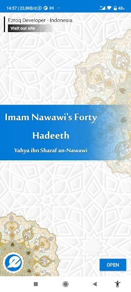 Run android online APK Hadith Arbain Nawawi (English) from MyAndroid or emulate Hadith Arbain Nawawi (English) using MyAndroid