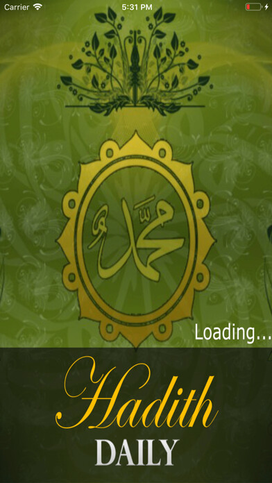 Emulate iPhone app Hadith Daily for Muslims using MyAndroid Emulate iPhone app Hadith Daily for Muslims using MyAndroid