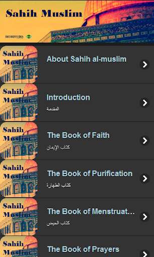 Run android online APK Hadith Shaheh Muslim (English) from MyAndroid or emulate Hadith Shaheh Muslim (English) using MyAndroid Run android online APK Hadith Shaheh Muslim (English) from MyAndroid or emulate Hadith Shaheh Muslim (English) using MyAndroid