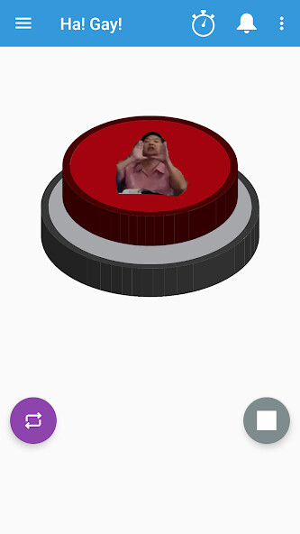 Run android online APK Ha! Gay! Button from MyAndroid or emulate Ha! Gay! Button using MyAndroid