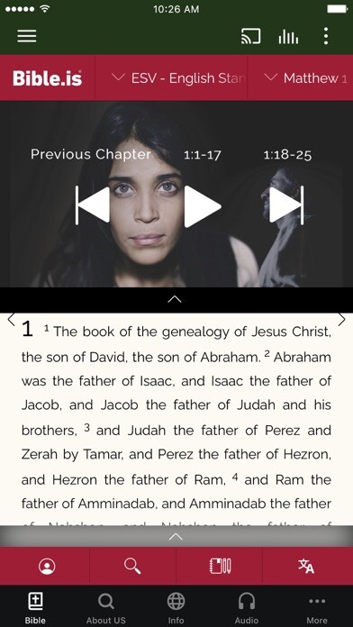 Emulate iPhone app Haggai Institute using MyAndroid