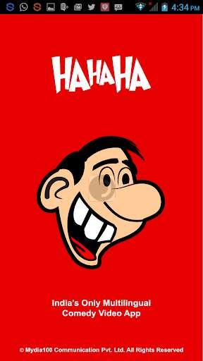 Run android online APK HaHaHa Indian Comedy Video App from MyAndroid or emulate HaHaHa Indian Comedy Video App using MyAndroid