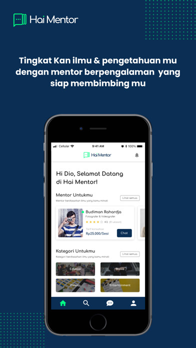 Emulate iPhone app Hai Mentor for User using MyAndroid Emulate iPhone app Hai Mentor for User using MyAndroid