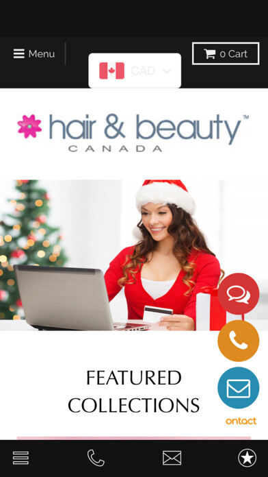 Emulate iPhone app HairandBeautyShopping using MyAndroid Emulate iPhone app HairandBeautyShopping using MyAndroid