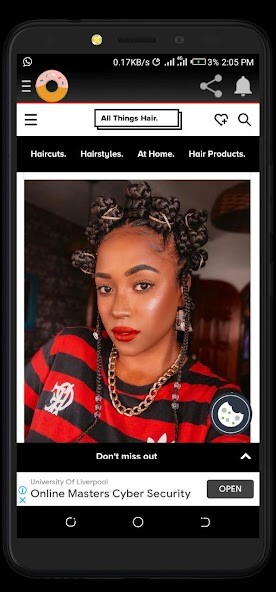 Run android online APK Hairbraid from MyAndroid or emulate Hairbraid using MyAndroid