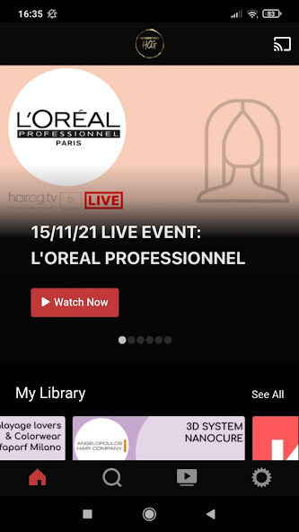 Run android online APK HAIRCG.TV from MyAndroid or emulate HAIRCG.TV using MyAndroid