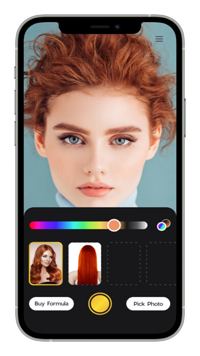 Emulate iPhone app Hair Color Changer by HairS using MyAndroid Emulate iPhone app Hair Color Changer by HairS using MyAndroid