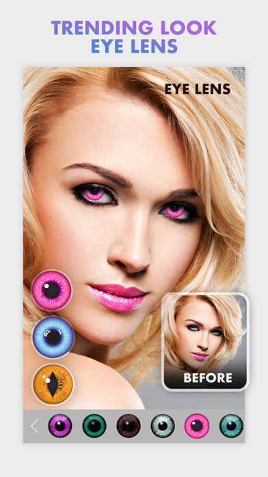 Emulate iPhone app Hair Color & Eye Color Changer using MyAndroid Emulate iPhone app Hair Color & Eye Color Changer using MyAndroid