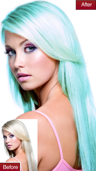 Emulate iPhone app Hair Color Lab Change or Dye using MyAndroid Emulate iPhone app Hair Color Lab Change or Dye using MyAndroid